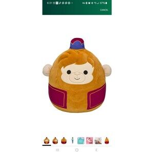NEW Squishmallows Disney Aladdin 14"-16" Abu The Monkey Plush